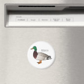 Abbildung des Mallard-Enten-Cartoon Magnet (In Situ (Geschirrspüler))