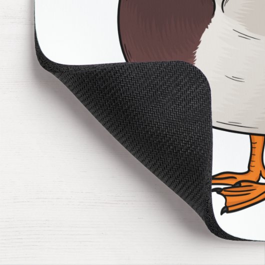 Abbildung des Mallard-Enten-Cartoon Mousepad (Ecke)
