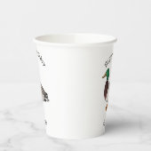 Abbildung des Mallard-Enten-Cartoon Pappbecher (Links)