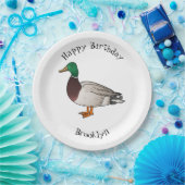 Abbildung des Mallard-Enten-Cartoon Pappteller (Party)