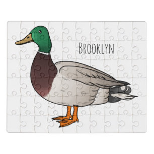 Abbildung des Mallard-Enten-Cartoon Puzzle