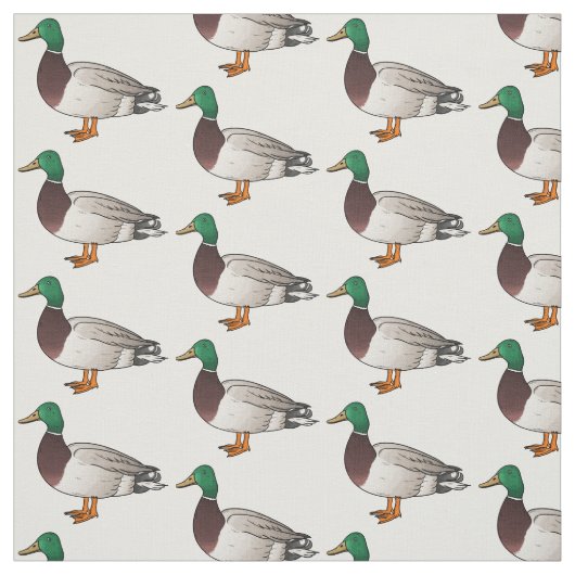 Abbildung des Mallard-Enten-Cartoon Stoff (Muster)