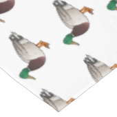 Abbildung des Mallard-Enten-Cartoon Tischdecke (Schrägansicht)