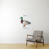 Abbildung des Mallard-Enten-Cartoon Wandteppich (Beispiel)