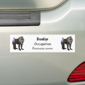 Abbildung des Mandrill Cartoon Autoaufkleber (Auf Auto)
