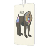 Abbildung des Mandrill Cartoon Autolufterfrischer (Links)