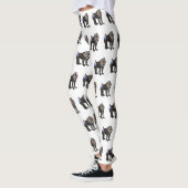 Abbildung des Mandrill Cartoon Leggings (Links)