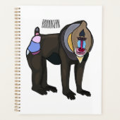 Abbildung des Mandrill Cartoon Planer (Vorderseite)