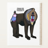 Abbildung des Mandrill Cartoon Planer (Rückseite)