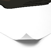 Abbildung des Mandrill Cartoon Poster (Ecke)