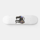 Abbildung des Mandrill Cartoon Skateboard (Horizontal)