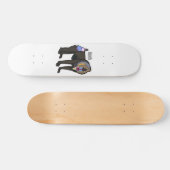 Abbildung des Mandrill Cartoon Skateboard (Horizontal)