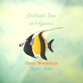 Abbildung des maurischen Idol-Cartoon Fensteraufkleber (Blatt 3)