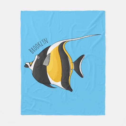 Abbildung des maurischen Idol-Cartoon Fleecedecke (Vorderseite)