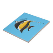 Abbildung des maurischen Idol-Cartoon Fliese (Seite)