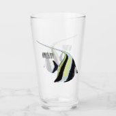 Abbildung des maurischen Idol-Cartoon Glas (Vorderseite)