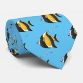 Abbildung des maurischen Idol-Cartoon Krawatte (Gerollt)