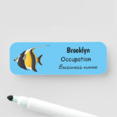 Abbildung des maurischen Idol-Cartoon Namensschild (Beispiel)