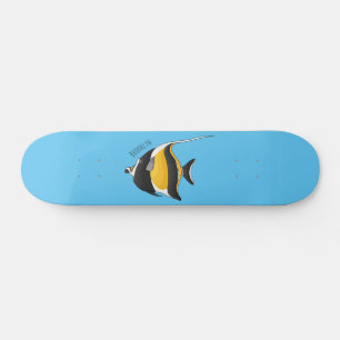 Abbildung des maurischen Idol-Cartoon Skateboard