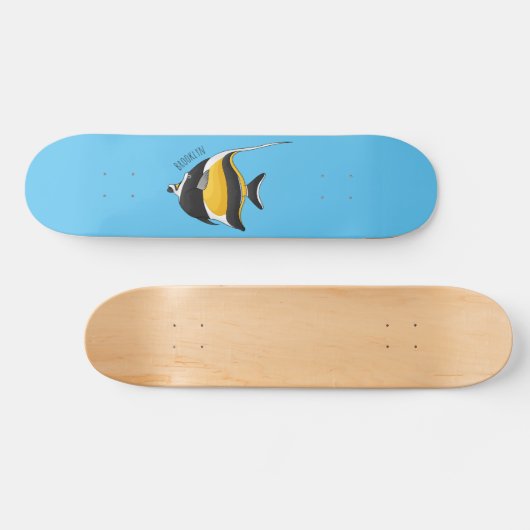 Abbildung des maurischen Idol-Cartoon Skateboard (Horizontal)