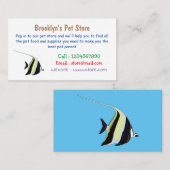 Abbildung des maurischen Idol-Cartoon Visitenkarte (Vorne/Hinten)