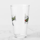 Abbildung des militärischen Flugzeug Cartoon Glas (Links)