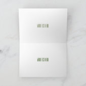 Abbildung des militärischen Flugzeug Cartoon Karte (Innenseite)