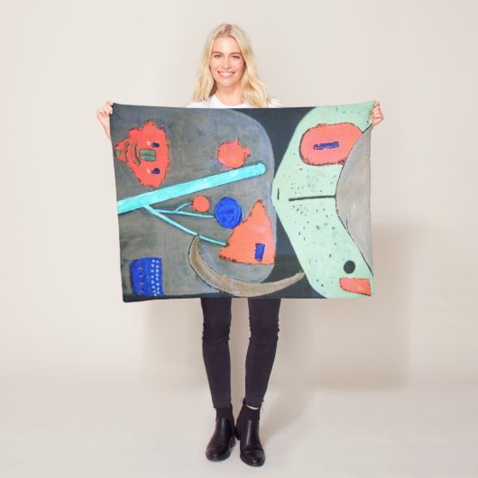 Abbildung des Orientalischen Theaters, Paul Klee Fleecedecke (Beispiel)