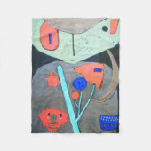 Abbildung des Orientalischen Theaters, Paul Klee Fleecedecke (Vorderseite)