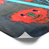 Abbildung des Orientalischen Theaters, Paul Klee Poster (Ecke)