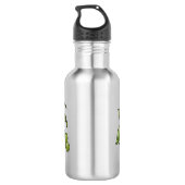 Abbildung des Pea-Cartoon Edelstahlflasche (Rückseite)