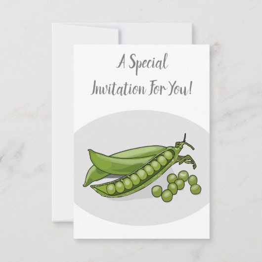 Abbildung des Pea-Cartoon Einladung (Rückseite)