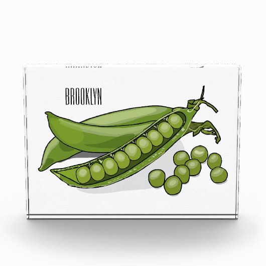 Abbildung des Pea-Cartoon Fotoblock (Vorderseite)