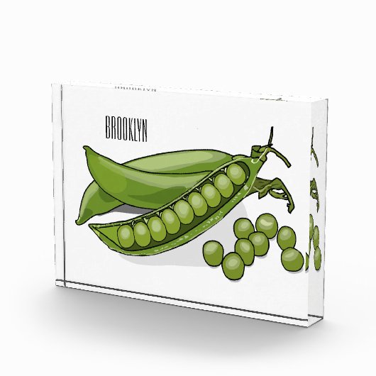 Abbildung des Pea-Cartoon Fotoblock (Rechts)