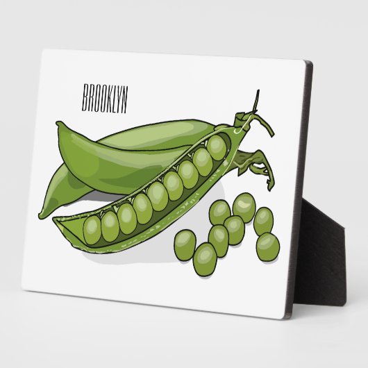 Abbildung des Pea-Cartoon Fotoplatte (Seite)