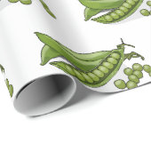 Abbildung des Pea-Cartoon Geschenkpapier (Rolleneckpunkt)