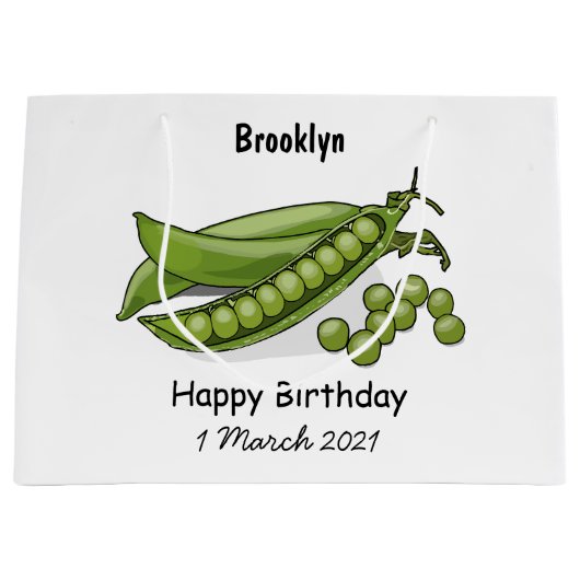 Abbildung des Pea-Cartoon Große Geschenktüte (Vorderseite)