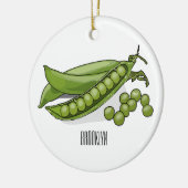Abbildung des Pea-Cartoon Keramik Ornament (Links)