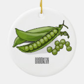 Abbildung des Pea-Cartoon Keramik Ornament (Hinten)