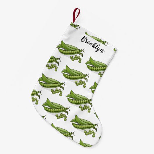 Abbildung des Pea-Cartoon Kleiner Weihnachtsstrumpf (Vorderansicht (hängend))