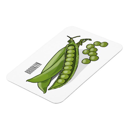 Abbildung des Pea-Cartoon Magnet (Linke Seite)