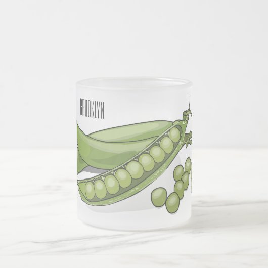 Abbildung des Pea-Cartoon Mattglastasse (Mittel)
