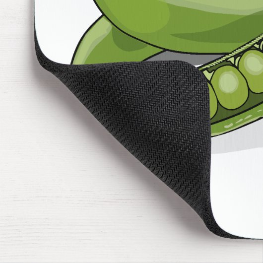 Abbildung des Pea-Cartoon Mousepad (Ecke)