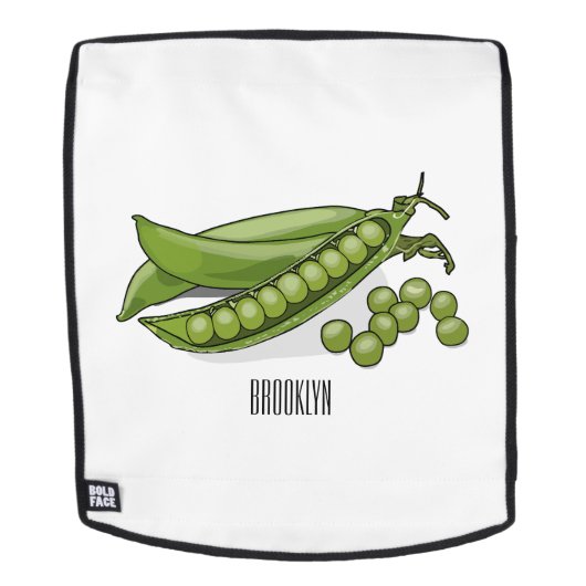 Abbildung des Pea-Cartoon Rucksack (Abnehmbare Front)