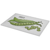 Abbildung des Pea-Cartoon Schneidebrett (Ecke)