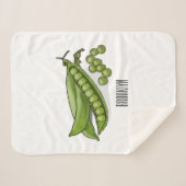 Abbildung des Pea-Cartoon Sherpadecke (Vorderseite (Horizontal))