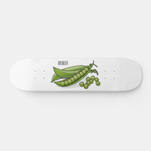 Abbildung des Pea-Cartoon Skateboard