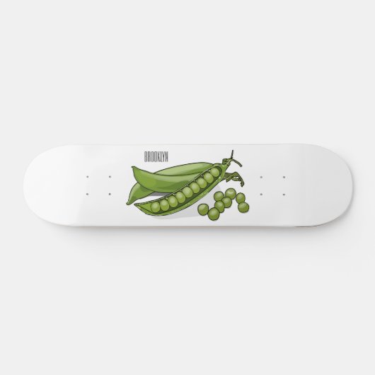 Abbildung des Pea-Cartoon Skateboard (Horizontal)