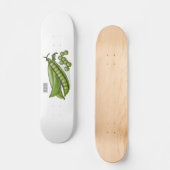 Abbildung des Pea-Cartoon Skateboard (Vorderseite)
