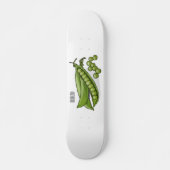 Abbildung des Pea-Cartoon Skateboard (Vorne)